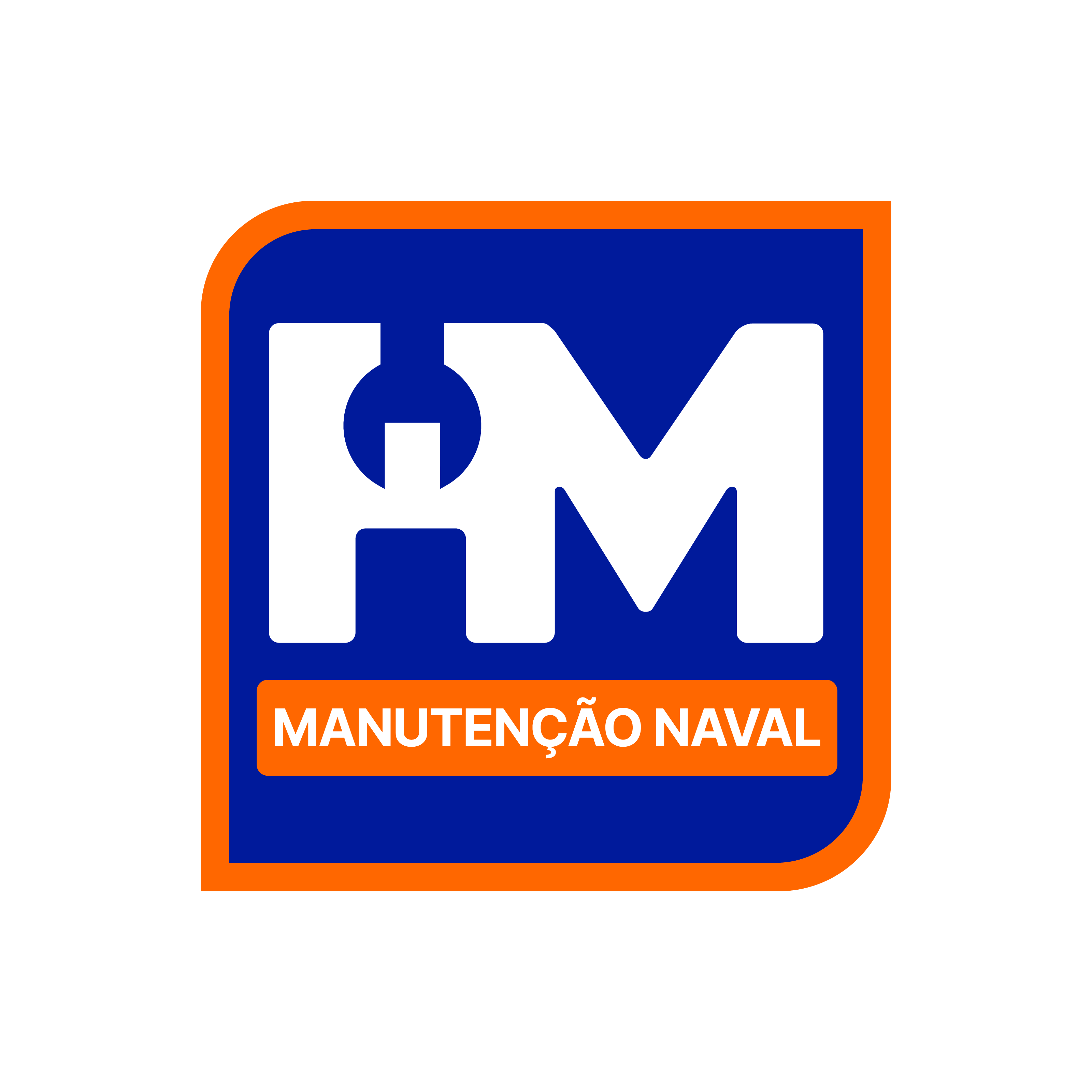 HM Manutenção Naval — Logotipo Oficial
